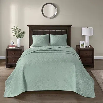 Kirkland's Twin Bedspread Set In Green