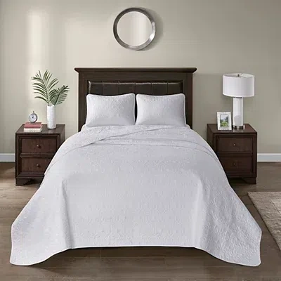 Kirkland's Twin Bedspread Set In White