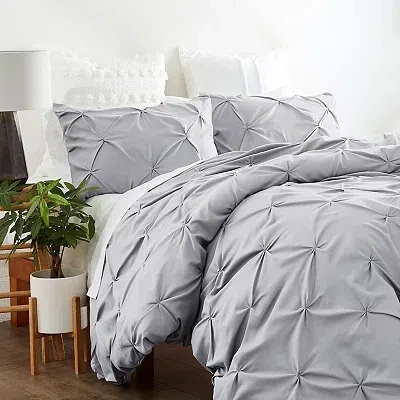 Kirkland's Twin Duvet Cover Set In Gray