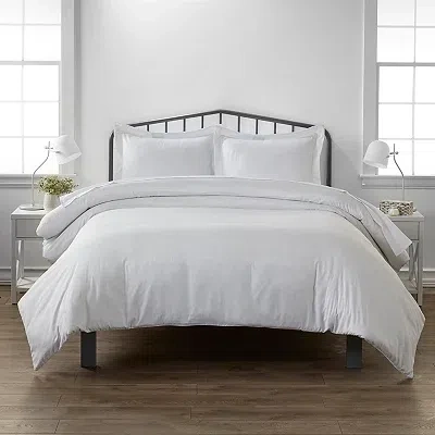 Kirkland's Twin Duvet Cover Set In White