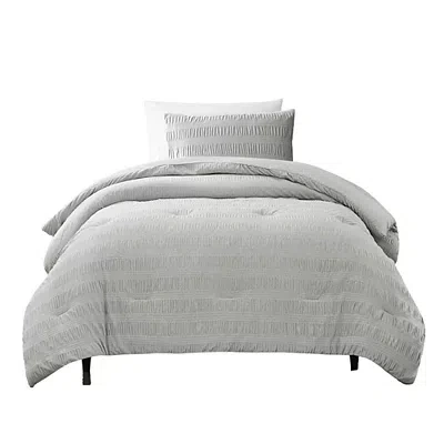 Kirkland's Twin Xl Comforter Set In Gray