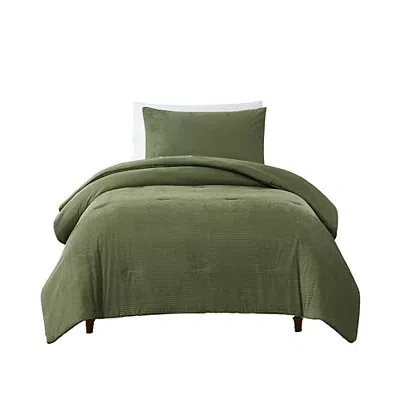 Kirkland's Twin Xl Comforter Set In Green