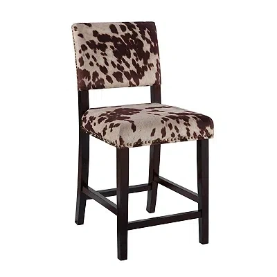 Kirkland's Udder Madness Counter Stool In Brown