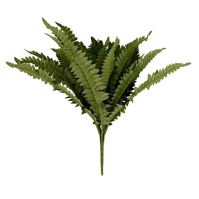Kirkland's Uv Boston Fern Bouquet In Green
