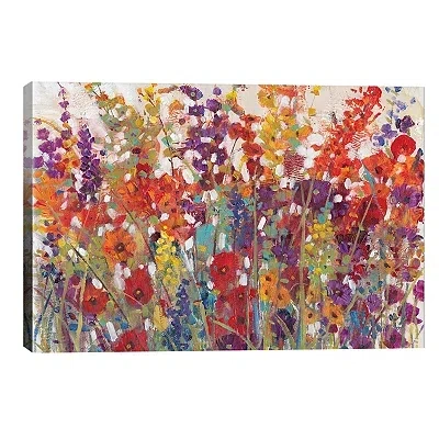 Kirkland's Variety Of Flowers Ii Canvas Art Print In Multi