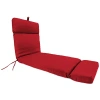 Kirkland's Veranda Outdoor Chaise Cushion In Red