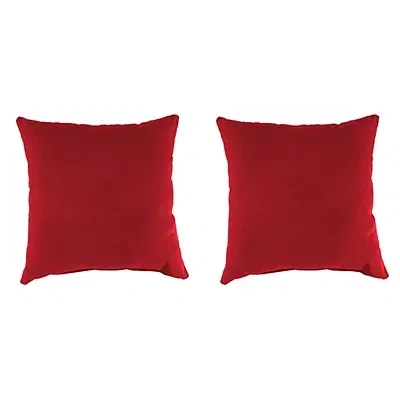 Kirkland's Veranda Outdoor Pillows In Red