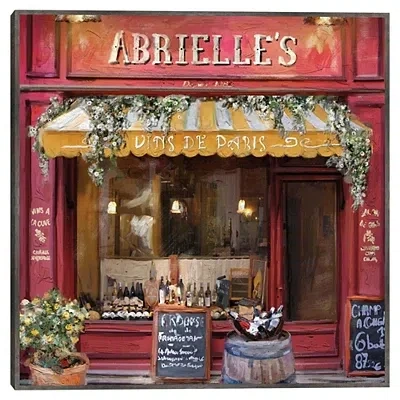 Kirkland's Vins De Paris Framed Canvas Art Print In Multi