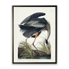 Kirkland's Vintage Blue Heron Bookplate Framed Art Print In Multi