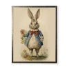 Kirkland's Vintage Bunny Framed Art Print In Brown