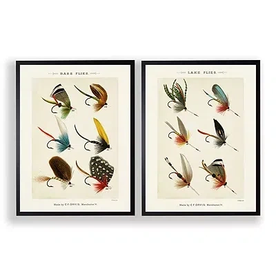 Kirkland's Vintage Fishing Lures Framed Art Prints In Multi