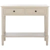 Kirkland's Vintage Gray 2-drawer Samantha Console Table In Gray