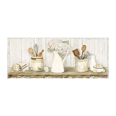 Kirkland's Vintage Kitchen Panel Giclee Canvas Art Print In Multi