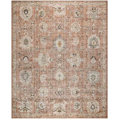 Kirkland's Vintage Rust Oushak Area Rug In Multi