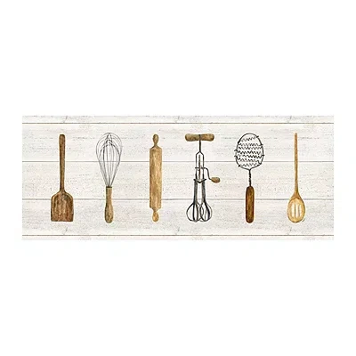 Kirkland's Vintage Utensils Panel Giclee Canvas Art Print In Multi