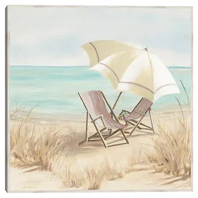 Kirkland's Vintage Vacation Ii Framed Canvas Art Print In Multi