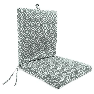 Kirkland's Volcanic Gray Lattice Outdoor Chair Cushion
