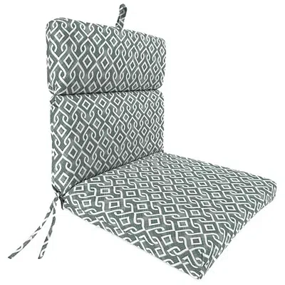 Kirkland's Volcanic Gray Lattice Outdoor Chair Cushion