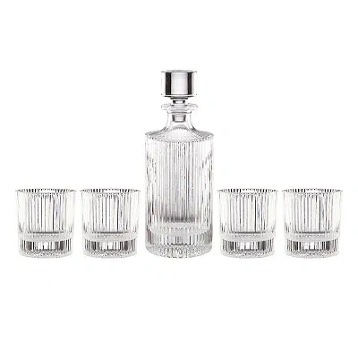 Kirkland's Wallingford Whiskey Glasses In Transparent