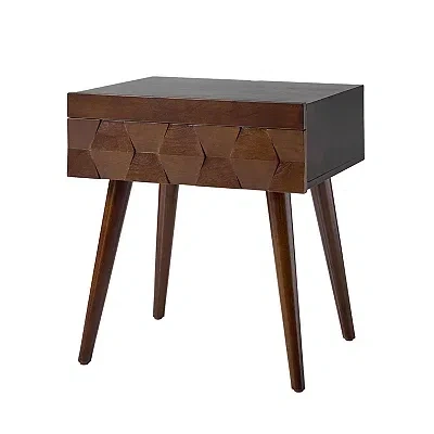 Kirkland's Walnut Brown Julian End Table