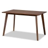 Kirkland's Walnut Brown Wood Britte Transitional Dining Table In Brown