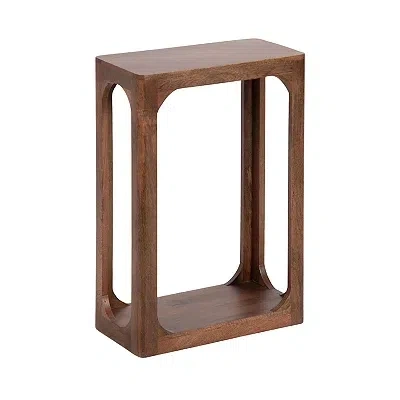 Kirkland's Walnut Brown Wood Dahl Slim End Table