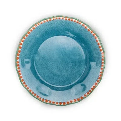 Kirkland's Watercolor Melamine Dinner Plate In Blue