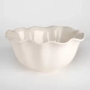 Kirkland's Wavy Beaded Serving Bowl In Neutral