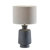 Kirkland's Weathered Stone Jug Table Lamp In Gray