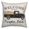 Kirkland's Welcome To Our Pumpkin Patch Double-sided Pillow In Multi