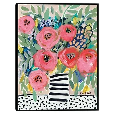 Kirkland's Welcome To The Party Framed Canvas Art Print In Multi