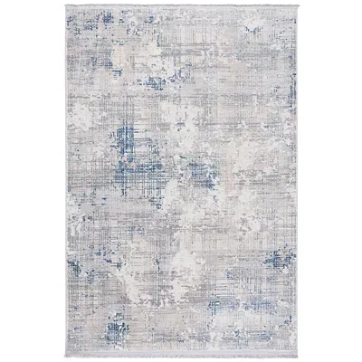 Kirkland's Whisper Abstract Area Rug In Blue