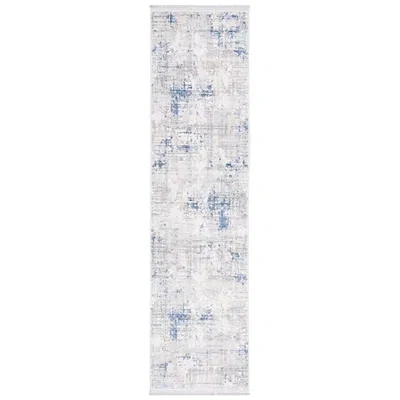Kirkland's Whisper Abstract Runner In Blue