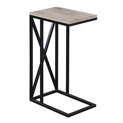 Kirkland's Whitewash Tucson C-table In Brown