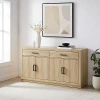 Kirkland's Whitewashed Natural Isla Sideboard In Brown