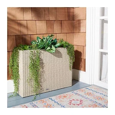 Kirkland's Wicker Divided Planter In Multi