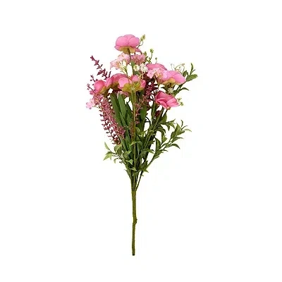 Kirkland's Wildflower Ranunculus Mix Stem In Pink