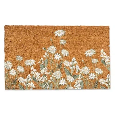 Kirkland's Wildflowers Doormat In Brown