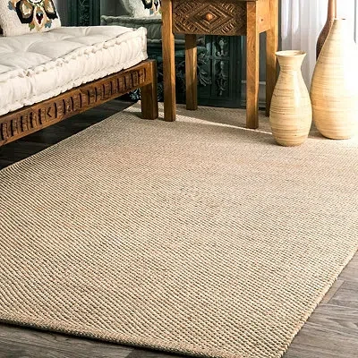 Kirkland's Wilson Hand Woven Area Rug In Brown
