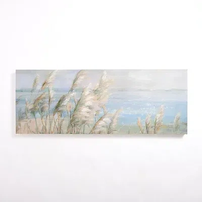 Kirkland's Windy Beach Landscape Canvas Art Print In Multi