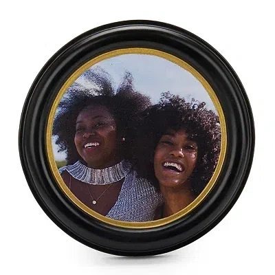 Kirkland's With Gold Round Picture Frame In Multi
