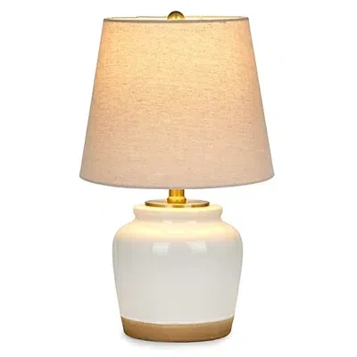 Kirkland's With Natural Base Ceramic Table Lamp In Brown