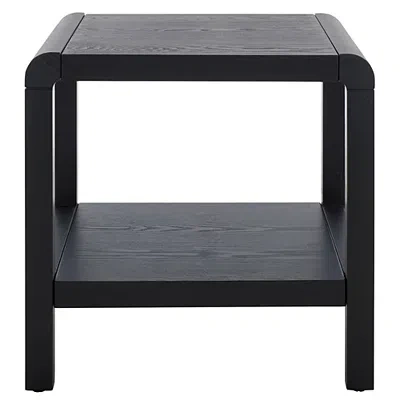Kirkland's Wood 1-shelf Tillie Accent Table In Black