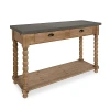 Kirkland's Wood 2-drawer Console Table In Gray