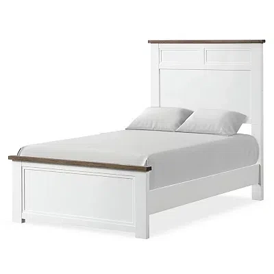 Kirkland's Wood Bennett Twin Bed In White