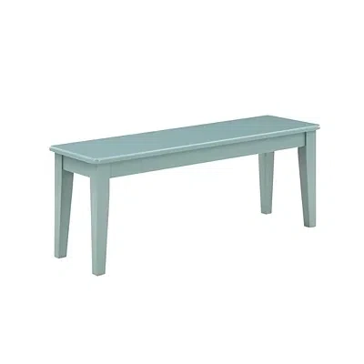 Kirkland's Wood Classic Farmhouse Bench In Blue
