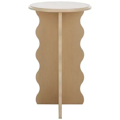 Kirkland's Wood Dollie Accent Table In Brown
