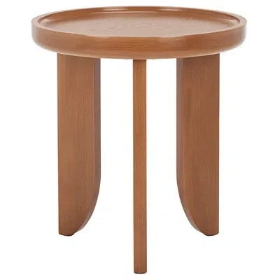 Kirkland's Wood Elnora Accent Table In Brown