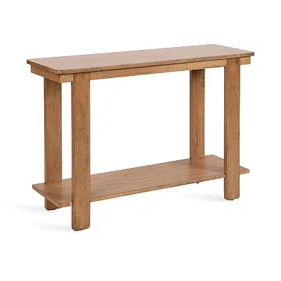 Kirkland's Wood Foxford Console Table In Brown