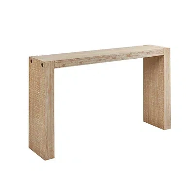 Kirkland's Wood Frame Console Table In Brown